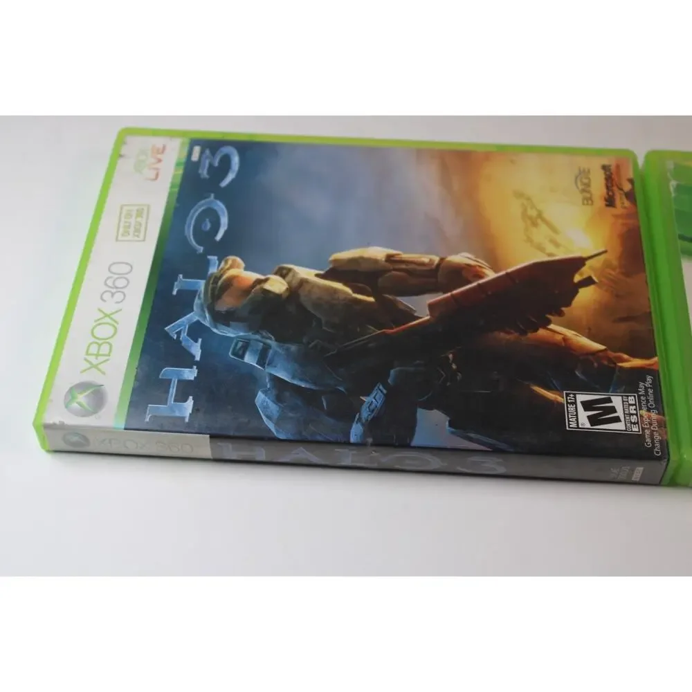 2 game lot/bundle: Halo 3 + Halo 4 (Microsoft Xbox 360) Authentic, tested/works